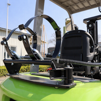 Chariot élévateur GPL à mât simple/double/triple de qualité stable, chariot élévateur à combustion interne pour le chargement et le déchargement de marchandises
