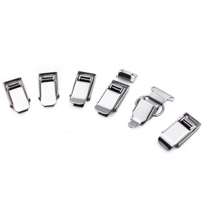 Tianjia Stainless Steel <b>Spring</b> Box Buckles A146 A74 Cabinet <b>Door</b> Locks Modern Simple Design Packaging Box Latches - Product Image 1