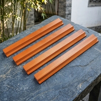 Supports en bois pour Mahjong américain, ensemble de 4 pièces, 18 pouces, support 2-en-1 avec tige de poussée pour jeu de loisirs d'intérieur Mahjong américain, kit d'accessoires