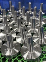 Vilebrequin de moteur d'avion et de drone 2 temps de précision mini personnalisé, usiné CNC en acier HSLA et acier inoxydable, pour moteur à essence brochée