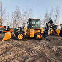   Chargeuse-pelleteuse WZ30 25B avec moteur Yuchai, charge nominale de 2500 kg, carrosserie compacte, idéale pour les espaces restreints, travaux de rénovation et de pose de canalisations