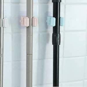 Support <span class=keywords><strong>de</strong></span> rangement mural moderne en plastique étanche pour la maison, avec crochets adhésifs sans trace pour vêtements et <span class=keywords><strong>salle</strong></span> <span class=keywords><strong>de</strong></span> <span class=keywords><strong>bain</strong></span> - Product Image 4