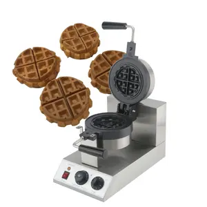 Máquina para hacer Waffles, Waffles belgas rellenos, comercial, para venta