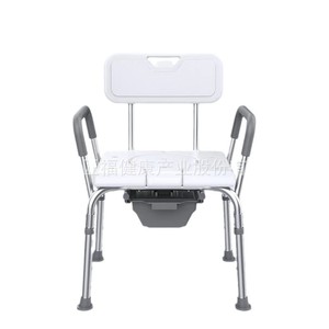 Chaise de douche et de toilette Hang Seng en alliage d'aluminium, réglable en hauteur, pour personnes âgées - Product Image 1
