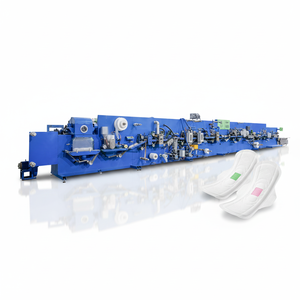 Ligne de production de machines à fabriquer des serviettes hygiéniques, équipement d'occasion pour serviettes hygiéniques, <span class=keywords><strong>prix</strong></span> bas, bonne qualité pour les usines - Product Image 1