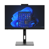 Computadora Todo en Uno de 23.8'' con Pantalla LCD, Windows 11 Pro, Procesador Intel Core I3/i5/i7, Nueva Unidad SSD+HDD 2024, Cámara HD de 2MP, para Oficina/Hogar