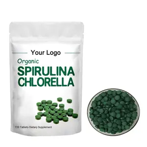 China bluk spirulina tablets health natural spirulina chlorella tablets