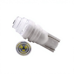 <b>12V</b> 24V W5W 194 T10 2835 3SMD <b>LED</b> Car Dome Light <b>Bulb</b> Multi-Color Ceramic Wedge License Plate Lamp Universal Fit - Product Image 4