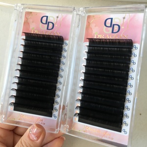 Boucles stables cohérentes. 03 extensions de cils méga volume Dark Matter Black extensions de cils volume russe cils volume cachemire - Product Image 4