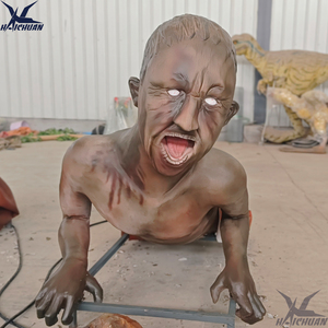 Modèle <span class=keywords><strong>de</strong></span> poupée animatronique réaliste grandeur nature, fantôme humain mécanique avec moteur et capteur pour accessoires <span class=keywords><strong>de</strong></span> salle d'évasion - Product Image 3