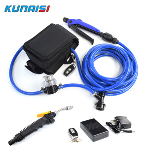 KUNAISI-Kit <span class=keywords><strong>de</strong></span> herramientas <span class=keywords><strong>de</strong></span> barril electrónico sin aire, manguera <span class=keywords><strong>de</strong></span> agua con boquilla <span class=keywords><strong>de</strong></span> pulverización para lavado <span class=keywords><strong>de</strong></span> coches, riego <span class=keywords><strong>de</strong></span> jardín - Product Image 2
