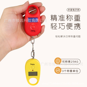 WeiHeng Portable Electronic Scale 25kg LCD Display Mini Household Weighing Scale for <b>Small</b> Items - Product Image 2