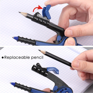Compasso Matematico in Plastica per Disegnare Cerchi fino a 13,8 Pollici di Diametro con Design Portapenna, Consegna Rapida, Sicuro e Affidabile - Product Image 4