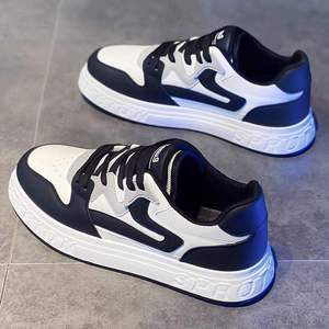 Zapatos de campus de verano ligeros de diseñador para hombre, casuales, multicolor, juveniles, con características que aumentan la altura, forro de malla, estilo para caminar - Product Image 3