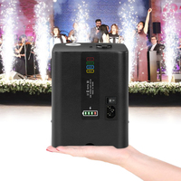 Machine à étincelles mini 350W sur batterie pour feux d'artifice froids d'intérieur et d'extérieur, alimentation intégrée pour DJ, mariages et spectacles