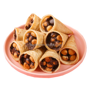 12g/18g nóng bán bánh quy hợp chất Kẹo sô cô la kem sô cô la hình nón - Product Image 2