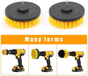 Jeu de brosses pour perceuse de <span class=keywords><strong>voiture</strong></span> 3 pièces pour tournevis à batterie 2 '/3.5'/4 '<span class=keywords><strong>Brosse</strong></span> pour perceuse électrique <span class=keywords><strong>Brosse</strong></span> de <span class=keywords><strong>nettoyage</strong></span> étendue - Product Image 4