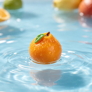 Manna Royaume des Fruits, Miniatures 3D Artificielles en Résine avec Design Art Déco - Product Image 6