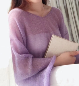 Lotus Sợi Chất Lượng Cao Kid Mohair Merino <span class=keywords><strong>Lurex</strong></span> 250M/25Gram Bóng Màu Tay Đan Sợi - Product Image 2