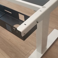 Bureau en fer réversible moderne pour bureau à domicile Plateau de gestion des câbles flexible Plateau de câbles réglable en largeur extensible et peu encombrant