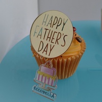 Mini Acryl Cupcake Topper für Baby Party für Vatertag Kuchen Dekoration Nummer-förmige Überwachungs scheibe