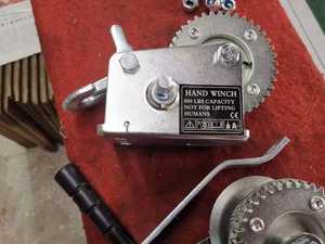 Mesin derek Manual tangan 600lbs harga pabrik mesin Trailer perahu sumber daya - Product Image 2