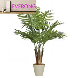 Fornecedor chinês de plantas artificiais planta de palmeira havaiana de plástico 70cm Y8388-12-5TS