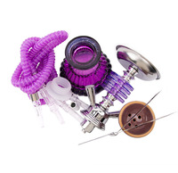 Chicha Électronique Portable Miniature Personnalisée en Gros pour Voiture, Chicha de Voyage, Narguilé Portable