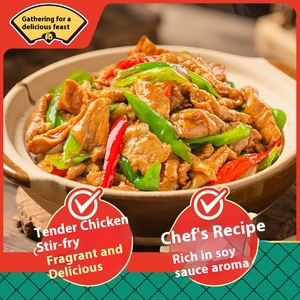 อาหารเอเชียบ้านไร่ผักที่ทำไว้ล่วงหน้าพริกเนื้อผัดส่วนผสมกึ่งสำเร็จรูปสำหรับการทำอาหารนำออกขาย - Product Image 2