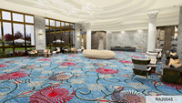 Meilleure vente de tapis de haute qualité mur à mur imprimé en 3D personnalisé de luxe pour hôtel et salle de bal