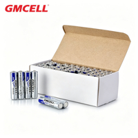 Batería Seca de Zinc-Carbón GMCELL 1.5V R03P AAA No.7 de Alta Resistencia para Juguetes, Linternas y Electrodomésticos, 2160 Piezas/Caja