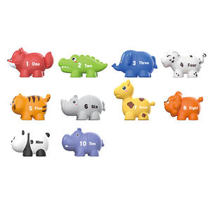 Juego Educativo Montessori al por Mayor, 12 Piezas, Juego de Clasificación de Animales, Juegos de Aprendizaje de Habilidades Motoras Finas para Niños Pequeños - Product Image 1