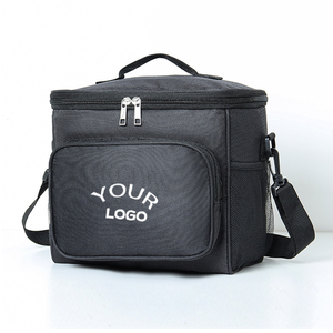 2025 Popular Large Capacity Custom Logo Foldable Lunch Bag Promotional Insulated Shoulder Backpack for Camping Picnics Food