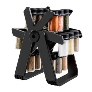 ชั้นวางเครื่องเทศแบบตั้งหมุนได้แท่นวางเครื่องเทศแบบหมุนได้สำหรับเก็บในห้องน้ำ - Product Image 2