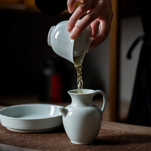 Gaiwan Porcelain Three Piece Covered <b>Tea</b> Bowl With Lid Handheld For Kung Fu <b>Tea</b> <b>Set</b> - Product Image 4
