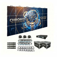 Panel LED P2.9/P2.6/P1.9 para Ferias Comerciales, Exhibiciones, Negocios de Autoservicio, Texto, Gabinete de Aluminio Ligero, Fondo de Escenario