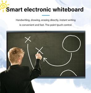 55 65 75 86 98 110 pouces jeux de famille tableau interactif intelligent tableau blanc Android Windows tableaux interactifs pour les écoles - Product Image 4