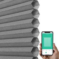 Stores plissés modernes d'usine avec perçage personnalisé pour installation au plafond, protection solaire, occultation totale à 100 % pour portes et fenêtres