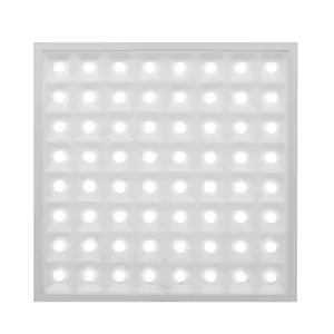 BLUESWIFT 2X2 2X4 1X4 60X60 595X595 600X600 600X1200 Grid Light Tersembunyi Suspending Square Flat Grille Led Panel Lighting untuk DARI