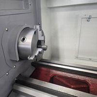 Torno CNC de Alta Precisión CK6140 para Trabajo Pesado, Torno de Bancada Plana para Mecanizado de Piezas de Eje, Engranajes y Bridas Metálicas