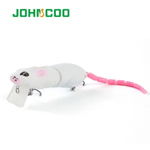 Señuelo de Pesca JOHNCOO de 80 mm y 15,5 g, Artificial, de Plástico, de 2 Segmentos, en Forma de Ratón/Rata, para Lucio y Lubina - Product Image 1