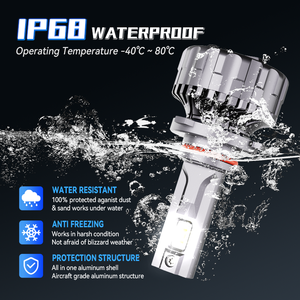 Puissant 200W 30000lm LED phares de voiture H1 H7 H11 H4 lentille de projecteur 6000K Canbus 24V 9005 9006 H15 <span class=keywords><strong>ampoule</strong></span> LED - Product Image 4