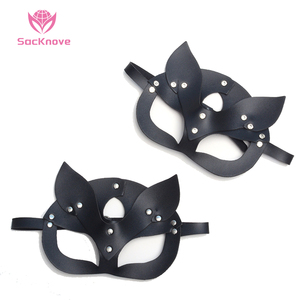 หน้ากากทาสเซ็กซี่เซ็กซี่สำหรับผู้ใหญ่ผู้ชายผู้หญิง - Product Image 1