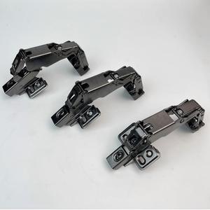 Engsel Pintu Kaca Bingkai Aluminium MONX Heavy Duty 180 Derajat, Engsel Sudut Besar untuk Kabinet, Soft Close - Product Image 1