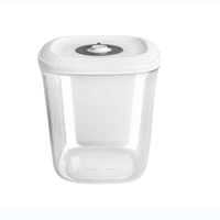 Ensemble de 3 tailles de récipients sous vide de qualité alimentaire les plus vendus à bas prix Récipients sous vide en plastique pour le stockage des aliments
