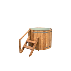 Bañera de Recuperación de Madera Personalizada de Fábrica, Bañera de Hielo Fría para Interiores con Sistema de Enfriamiento - Product Image 5