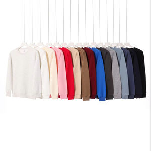 เสื้อสเวตเชิ้ตแขนยาวผู้ชายแบบเรียบ รุ่น H5490 ผลิตตามสั่ง ขายส่ง ผ้าฟลีซผสมสแปนเด็กซ์/โพลีเอสเตอร์ 300 กรัม เป็นมิตรต่อสิ่งแวดล้อม พิมพ์ลายดิจิตอลสำหรับฤดูใบไม้ผลิ - Product Image 1