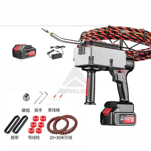 빠른 배송 벽 배선 기계 도매 전기 스트링 기계 품질 전기 파이프 스레더 - Product Image 3