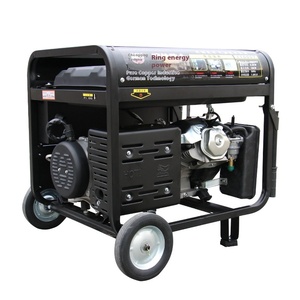 소형 가정용 10KW 220/380V 이중 전압 발생기 압전 시작 60Hz 주파수 24V 캠핑용 정격 전압 AC/DC - Product Image 5
