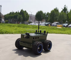 Châssis de robot télécommandé à 4 roues, châssis porte-pneus, châssis UGV électrique à 4 roues - Product Image 4